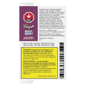 Acheter Riot Berry 510 1g Indica – Image 2